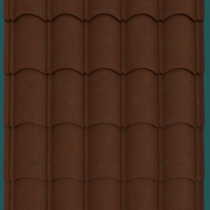 Orientile 28G Brick Red Textured Roofing Sheet